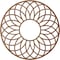 Ekena Millwork Cannes Wood Fretwork Pierced Ceiling Medallion, Walnut, 40"OD x 13 5/8"ID x 1/4"T CMWP40X40X0250CNWA - alternate 4